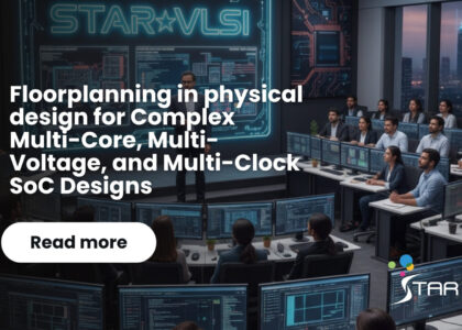 Floorplanning for modern multi-core, multi-voltage, and multi-clock SoCs requires a balance of architectural understanding, physical design expertise, and forward-looking planning. Each decision from domain boundaries to interconnect placement shapes the path to successful timing closure, power integrity, and manufacturability. With the right techniques and a disciplined methodology, physical design engineers can create efficient, scalable, and high-performance SoCs. At StarVLSI, we are committed, to empowering engineers with the knowledge and hands-on skills required to excel in these advanced design challenges in our Physical design course.