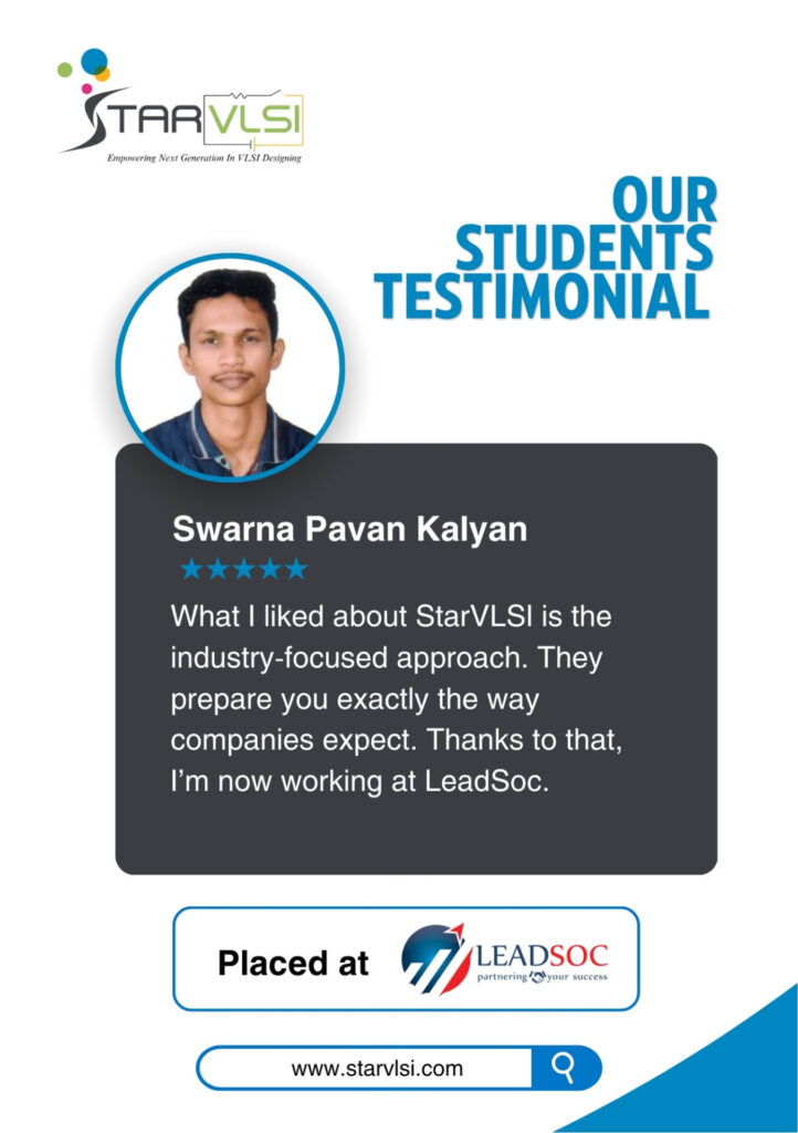 45 student placement top vlsi training institute