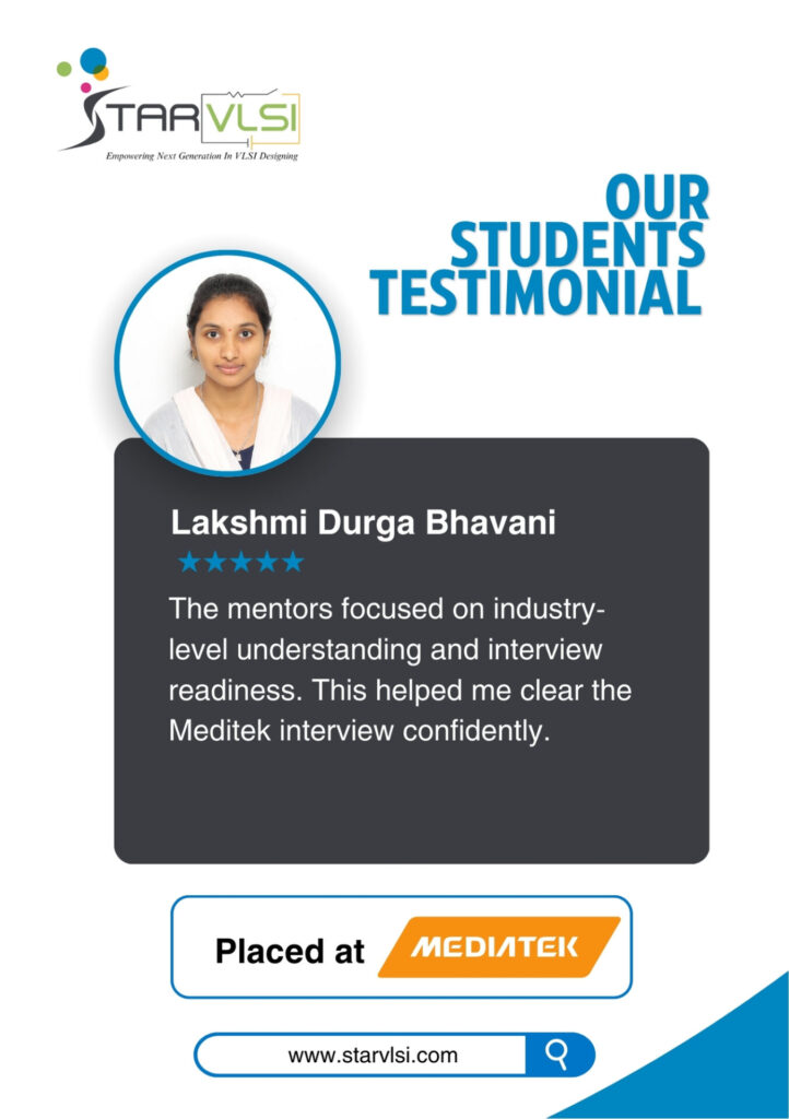 45 student placement top vlsi training institute