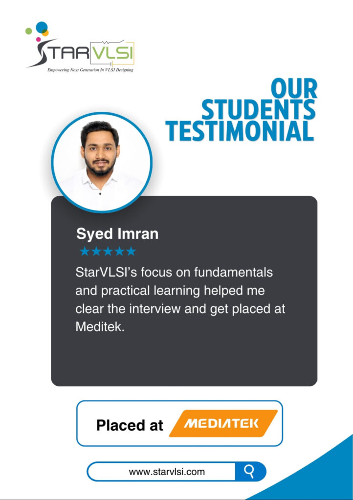 45 student placement top vlsi training institute