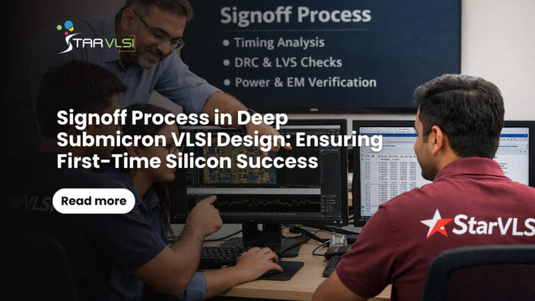 Signoff Process in Deep Submicron VLSI Design: Ensuring First-Time Silicon Success