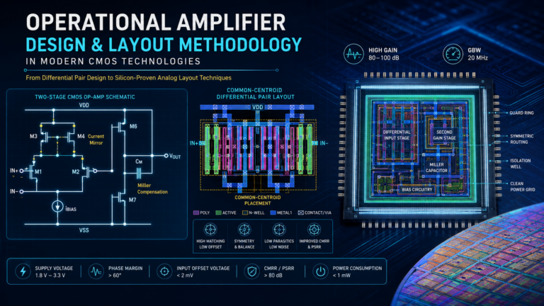 Operational Amplifier Design & Layout in CMOS | StarVLSI – Best VLSI Institute in Bangalore