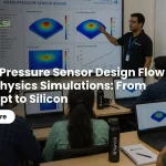 MEMS Pressure Sensor Design Flow with Multiphysics Simulations