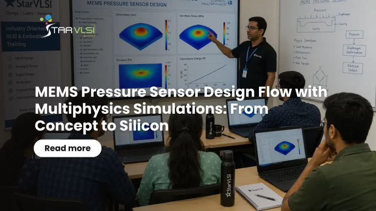 MEMS Pressure Sensor Design Flow with Multiphysics Simulations: FromConcept to Silicon