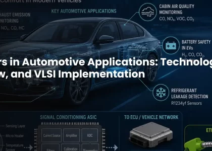Gas Sensors in Automotive Applications: Technologies, Design Flow, and VLSI Implementation