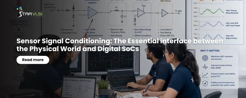 Sensor Signal Conditioning: The Essential interface between the PhysicalWorld and Digital SoCs
