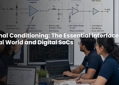 Sensor Signal Conditioning: The Essential interface between the Physical World and Digital SoCs