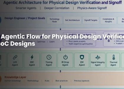 AI enabled Agentic Flow for Physical Design Verification and Signoff of SoC Designs